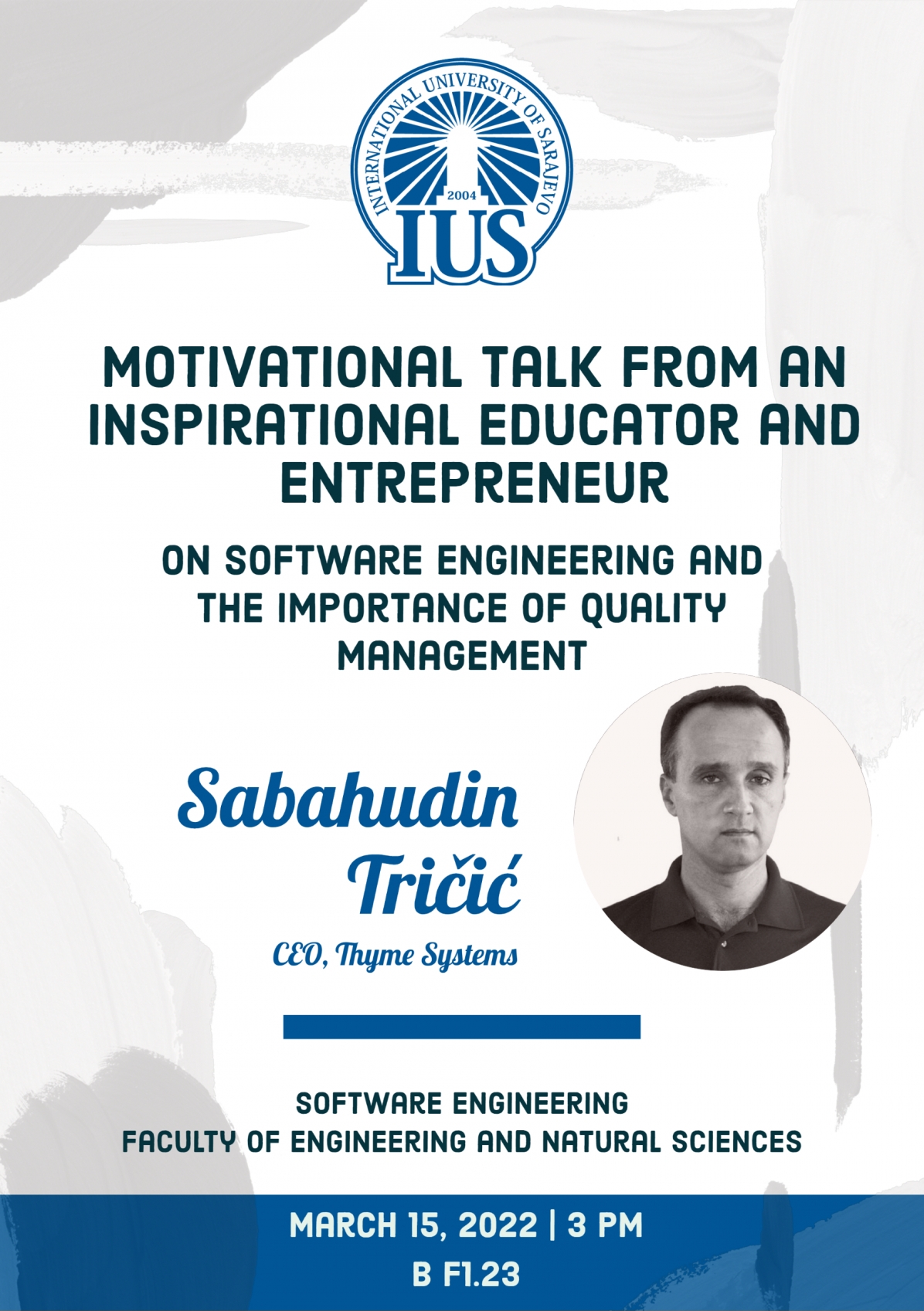 Motivational Talk from an Inspirational Educator and Entrepreneur