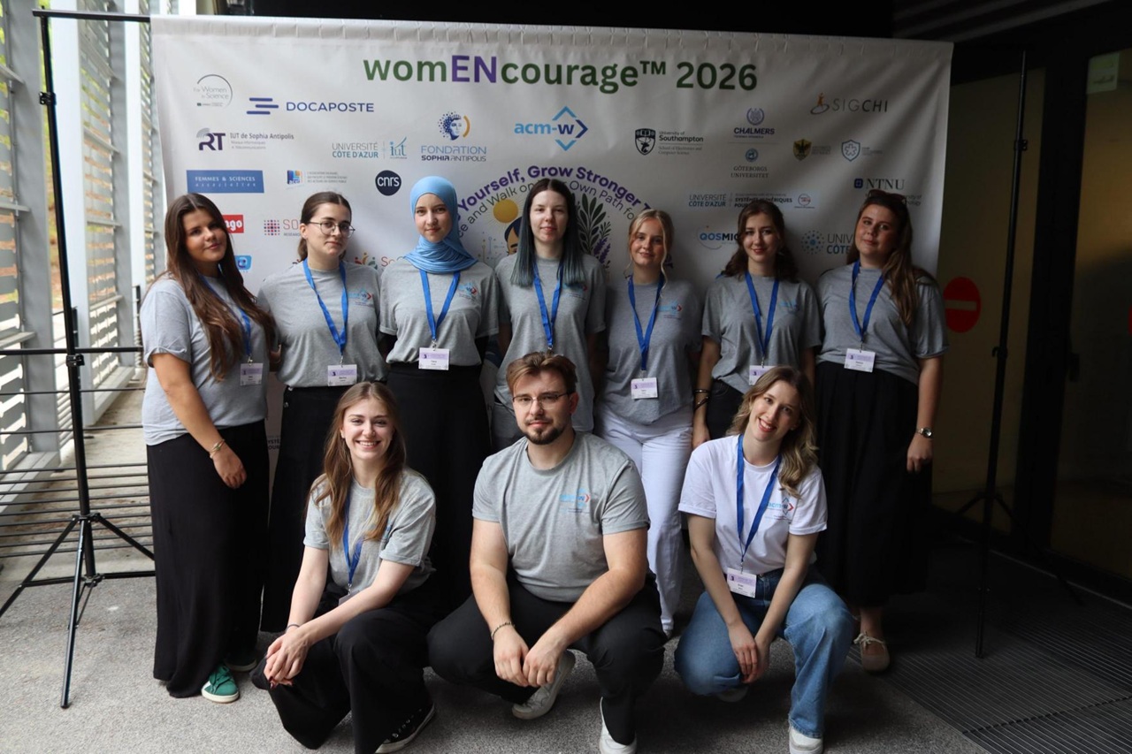 IUS Students Earn Two Hackathon Awards at womENcourage 2026 in France IUS Students Earn Two Hackathon Awards at womENcourage 2026 in France