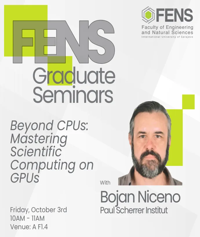 🚀 FENS Graduate Seminar Series – Opening Event!