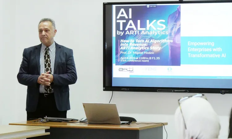AI in Action: Turning Algorithms into Real-World Value by Prof. Dr. Migdat Hodžić