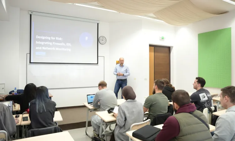 FENS Talks Hosts Guest Lecture on Risk-Driven Network Security Design