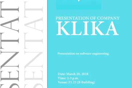 PRESENTATION OF COMPANY "KLIKA"
