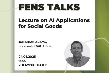 FENS Talk: AI Applications for Social Good